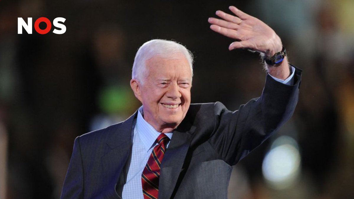 Goedemorgen,

De Amerikaanse oud-president Jimmy Carter is op 100-jarige leeftijd overleden. Carter was al enige tijd ziek. Namens de Democraten was hij president van 1977 tot 1981 in de Verenigde Staten. <a href="/MariekeNOS/">marieke de vries</a> 

💬Radio 1-app, mail r1jn@nos.nl
📻nporadio1.nl/live