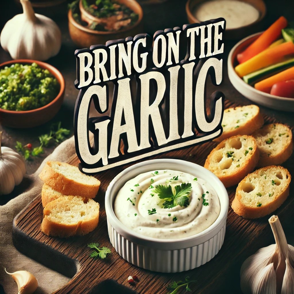 Eat garlic like there’s no one to kiss this #NYE2025 🧄💋

Double-dip, slather it on, and savor every bite—because garlic breath is a small price to pay for this level of flavor. #Letseat Try our Garlic Parm Dip today.

#BringOnTheGarlic #GarlicLoversUnite