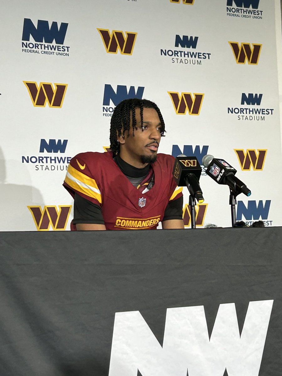 Jayden Daniels said the crowd’s energy showed him how long the Commanders fan base has waited for this moment. 

He said he can’t stop smiling because he’s happy to do this for DC.