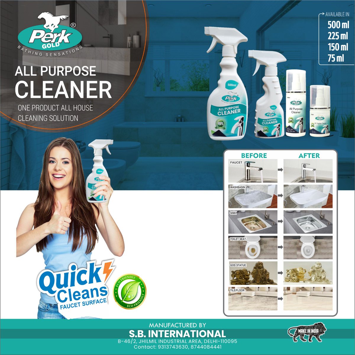 Voiceofsanitry's tweet photo. For inquiry via WhatsApp click:https://t.co/PS14ijv47D
#cleaner #sinkcleaner #sanitary  #kitchensink #Delhi
#voiceofsanitarymagazine  #washbasin
*S.B. INTERNATIONAL (DELHI)*
Contact :+919313743630, 91-8744084441

*Dealers &amp; Distributors Enquiries Solicited* https://t.co/1eJ0qoOV14