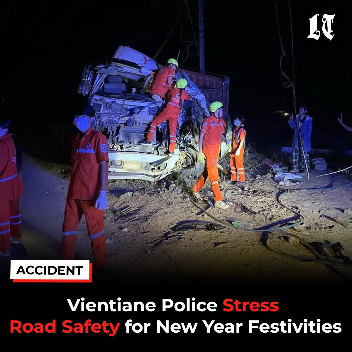 Vientiane Police issue New Year driving guidelines to prevent accidents, emphasizing vehicle inspections, documentation, speed limits, and safety rules.

Read more: buff.ly/3DBCgic