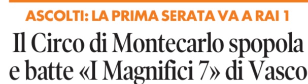 AndreaMefi4753's tweet photo. #Ascoltitv: per Marco Zonetti de Il Tempo vanno tutti bene. #Autieri spopola con il circo, vola #DeMartino con #Affarituoi. Poi esagera: bene il #PremioVitti (solo 8% su #Rai1), ottimi numeri per #Poletti con #4disera (appena il 5%), record di Monica #Setta (8%). https://t.co/mYMICDzQVz