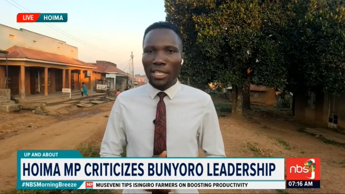 NBS Television (@nbstv) on Twitter photo Hoima City East MP Patrick Isingoma has criticized Bunyoro parliamentary leaders for failing to unite members to address key regional issues like land grabbing, Bunyoro University, and infrastructure.
<a href="/AlansMwesigwa/">Alanz Mwesigwa Planned Journalist</a>
#NBSMorningBreeze #NBSUpdates Hoima City East MP Patrick Isingoma has criticized Bunyoro parliamentary leaders for failing to unite members to address key regional issues like land grabbing, Bunyoro University, and infrastructure.
<a href="/AlansMwesigwa/">Alanz Mwesigwa Planned Journalist</a>
#NBSMorningBreeze #NBSUpdates