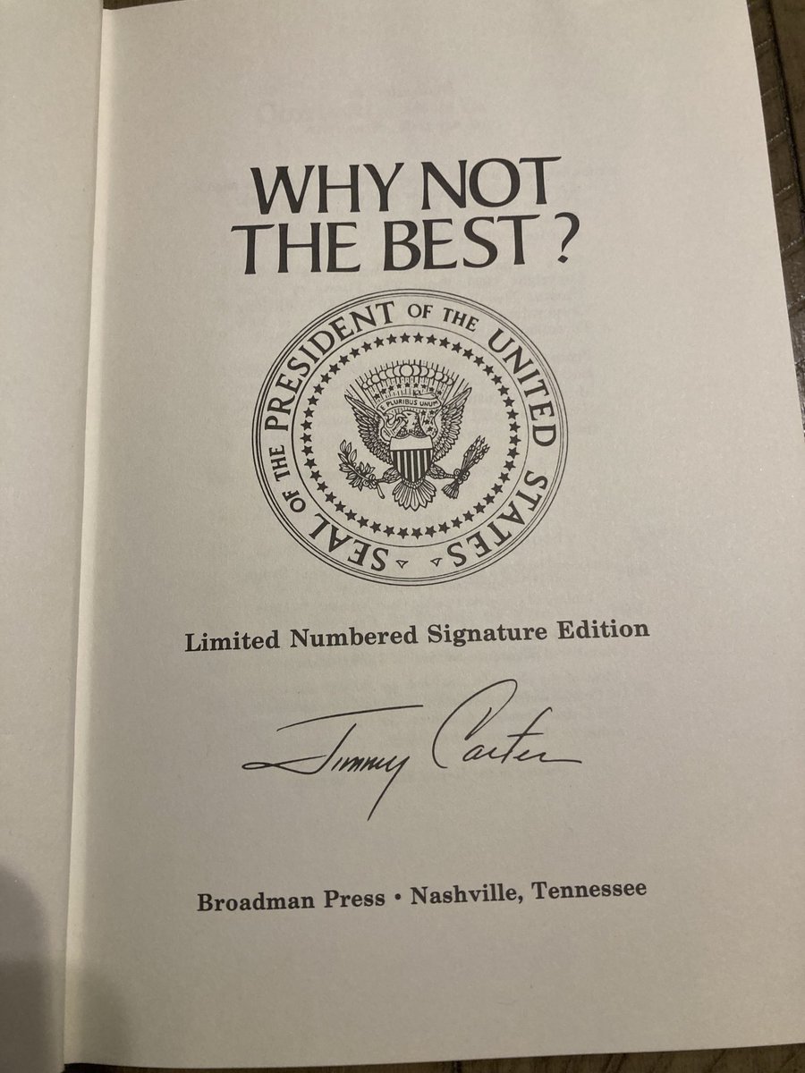 Why Not The Best … thank you Mr. President for caring and sharing … you were the Best …🙏🙏🙏