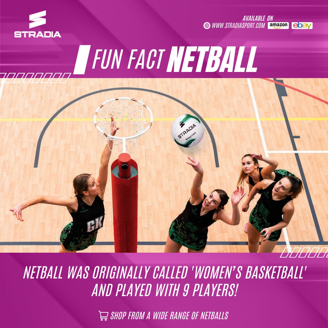 Stradia_au's tweet image. Did You Know- Netball originated in England in the late 19th century. It was based on basketball, which was developed in the United States, but adapted for women. 

Shop From A Wide Range Of Netballs- stradiasport.com/collections/ne…

#StradiaNetballs #NetballGoals #GameChanger #Netball