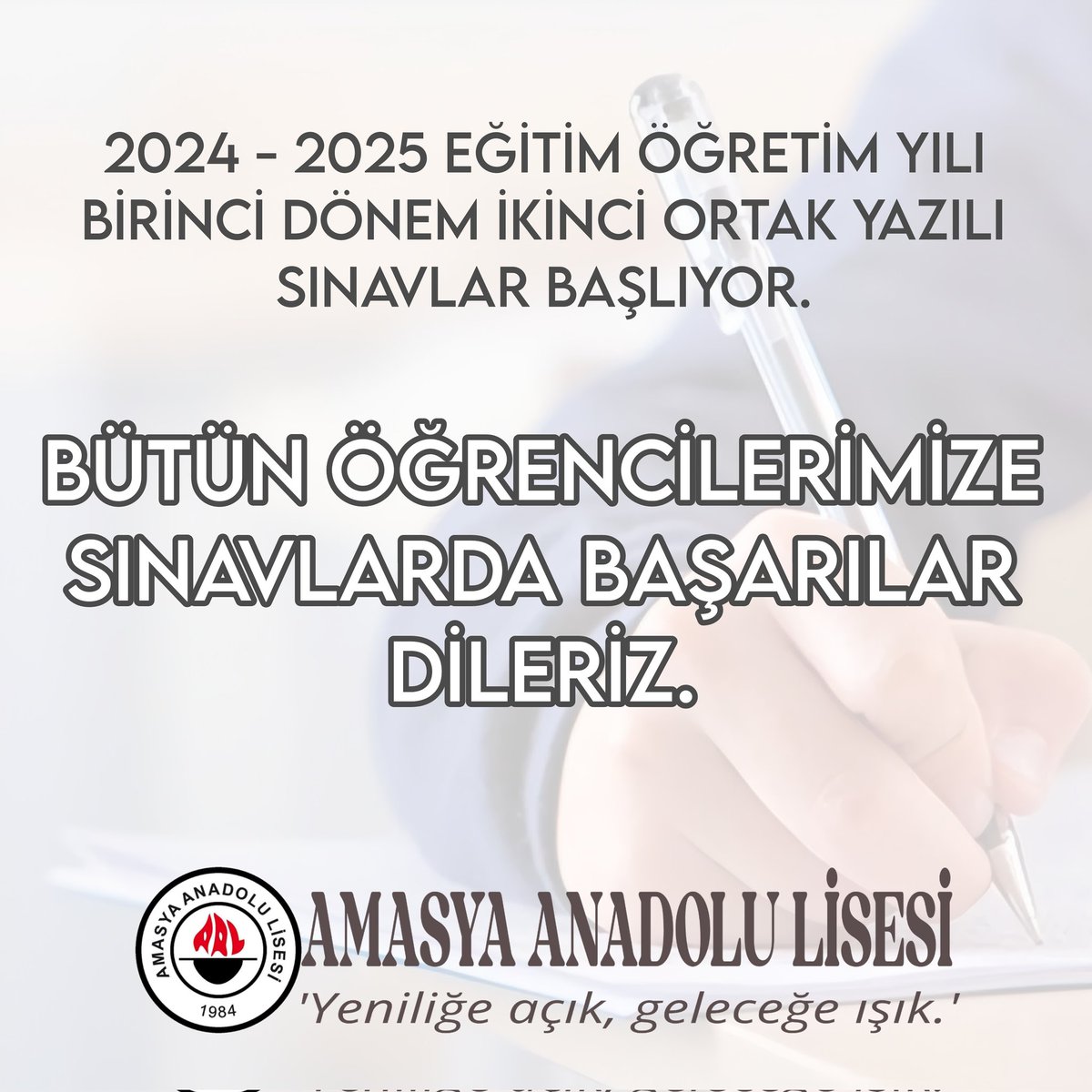 Amasya Anadolu Lisesi (@amasyaanadolu) on Twitter photo 