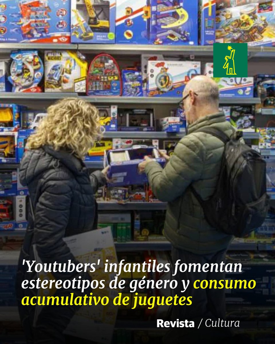 DiarioLibre's tweet photo. ✨ | #RevistaDL | Riesgos del exceso de juguetes en niños y su impacto en la infancia
🔗 https://t.co/q4SduxAIWb
#DiarioLibre #YouTubers #Juguetes #Consumo #Acumulativo #Infantiles #Fomentar #Esteriotipos #Cultura https://t.co/dRVSM4mXtS