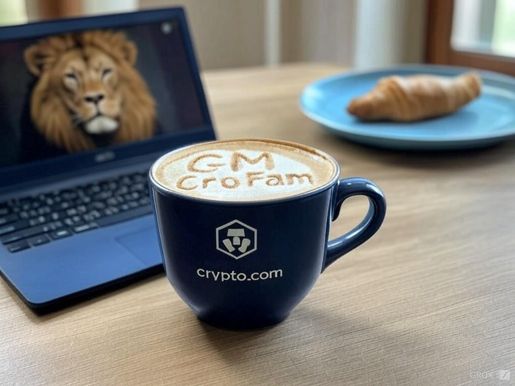 GM #CroFam    
GM <a href="/novafoxcronos/">Nova Fox</a> 
GM <a href="/cryptocom/">Crypto.com</a> 
GM <a href="/cronos_chain/">Cronos</a>