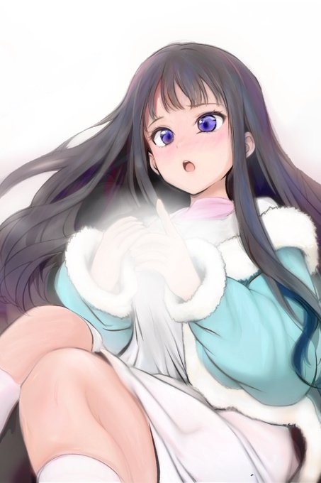 (息が白い……) 