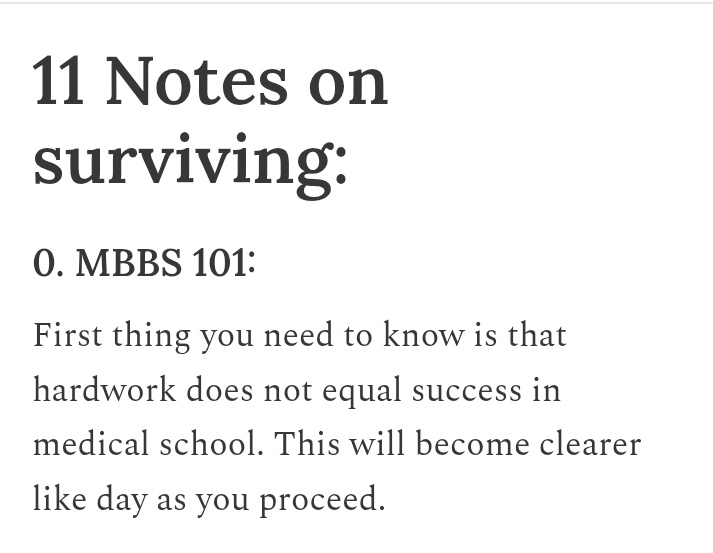 If you're in medical school &amp; still in preclinical class, open this🧵.
11 Notes on Surviving Preclinicals.

0. MBBS 101.