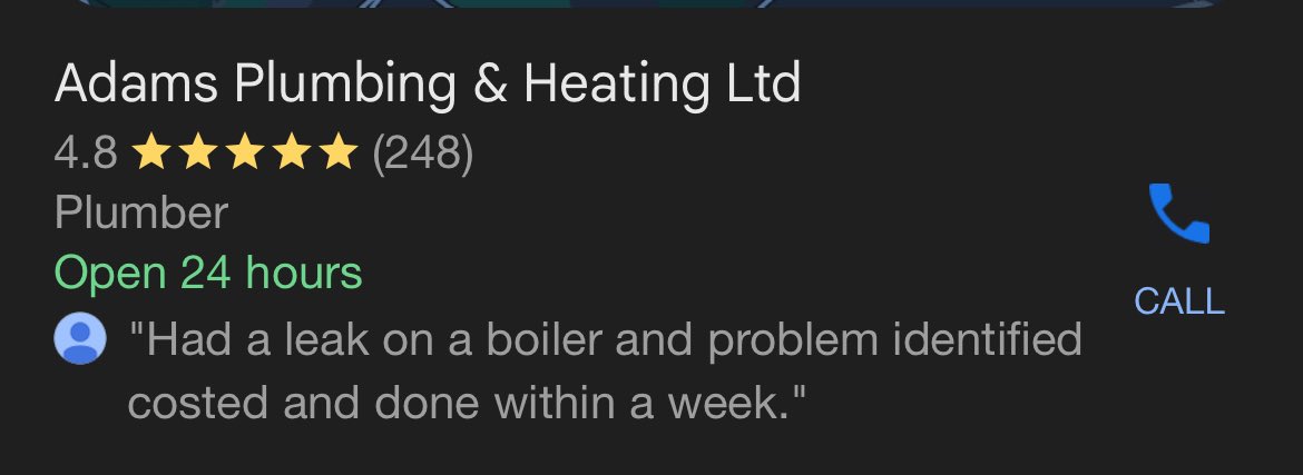 adamphsltd's tweet image. Reasons to get your boiler serviced and by the right person, we are backed by great regular reviews.      Call Adam 07917 729 172 #localplumbers #homeowners #gaschecks #fyp #bolton #boilerservice #Bolton #bury #customersatisfaction #landlordgassafetycheck #baxi