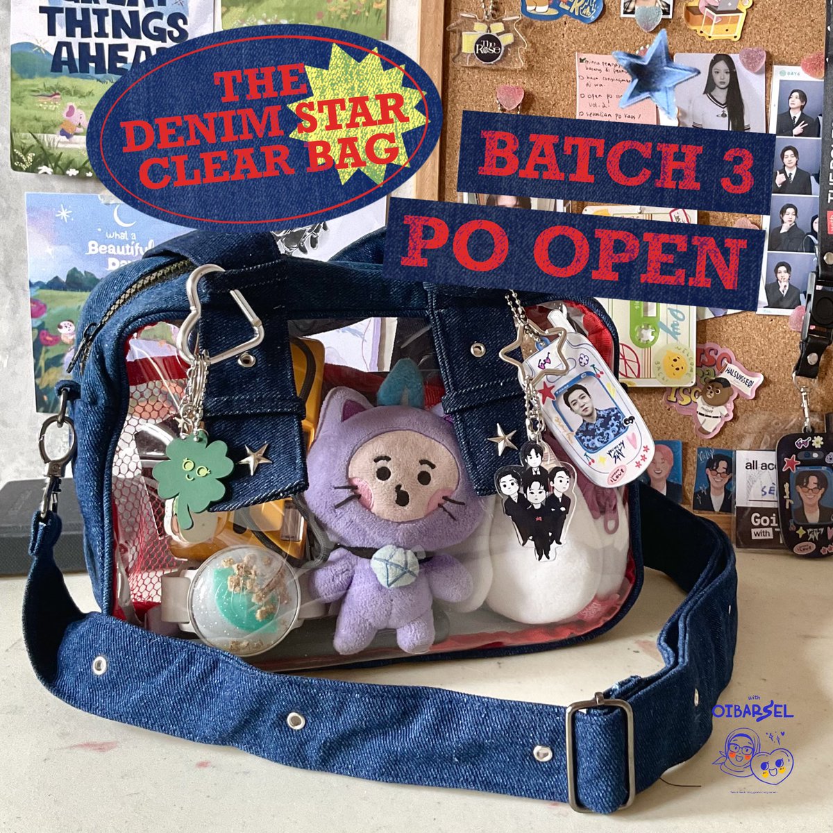 with_oibarsel's tweet image. [RT &amp;amp; Likes are v appreciated🥹]

Hello! 
Our 3rd Batch PO is here 🔥

Best price BANGET, ADA SPECIAL KEYCHAIN BUAT CARAT‼️sama freebies pin lutju 💫

🗓️Periode PO: 30 Dec 2024 — 6 Jan 2025
🔗 forms.gle/xiUh65ucAqEpvN…

#pvcbag