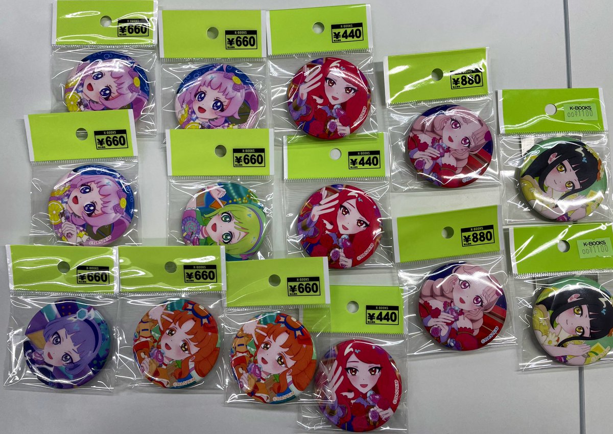 入荷情報】 ひみつのアイプリ 場面写トレーディング缶バッジ まとめて