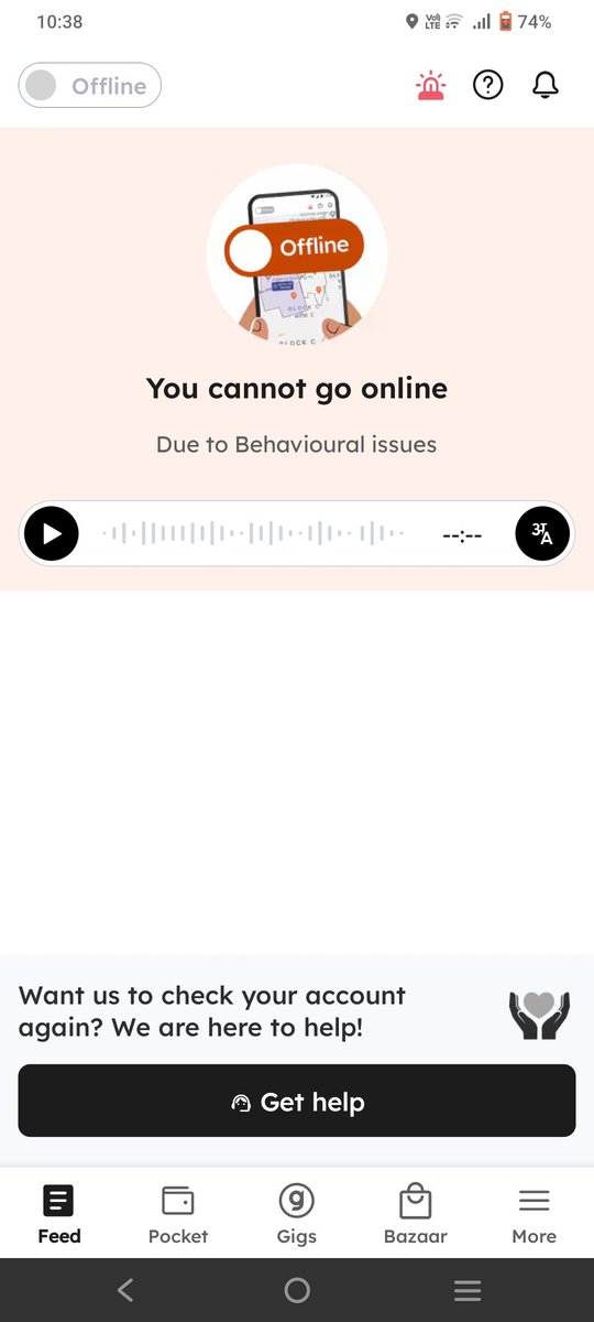 Baag786's tweet photo. For 52 days,my Zomato ID has been blocked.Despite daily requests through socialmedia and the #Zomato app to have it unblocked,there has been no resolution.This situation has caused significant financial loss and unemployment.Please unblock my ID
@TGPWU #deepigoyal @LabourMinistry https://t.co/2vxQIG4PTm
