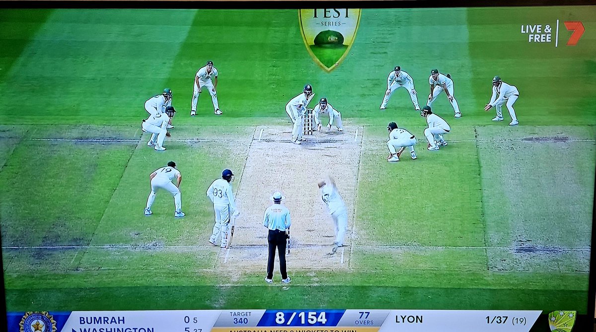 And this is why we love Test cricket Aust v India #mcg