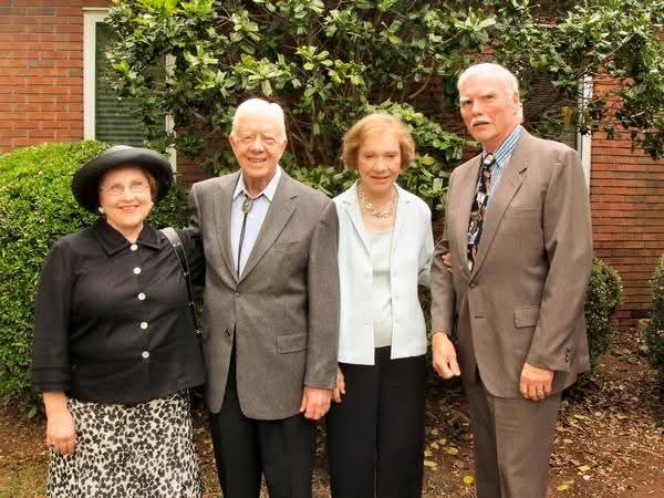 revchief's tweet image. Reflecting today, after hearing of President Carter's death at 100, on my second and final visit with the Carters. A weak president but the best former president in the history of our Republic.