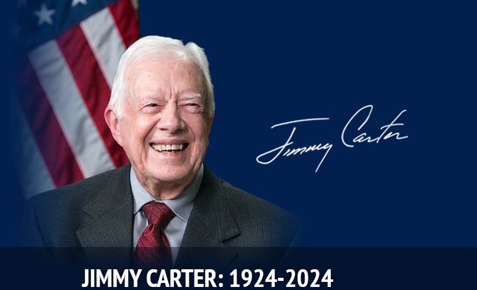 ジミー・カーター米元大統領逝去の報に接し心より哀悼の意を表します。同氏は大統領退任後、夫人と共にカーター・センターを設立し、各地の紛争解決や途上国の人権問題など平和外交に尽力されました。国際保健分野では、貧しい人々が影響を受けやすい感染症ー特に「顧みられない熱帯病」ーの根絶にむけ