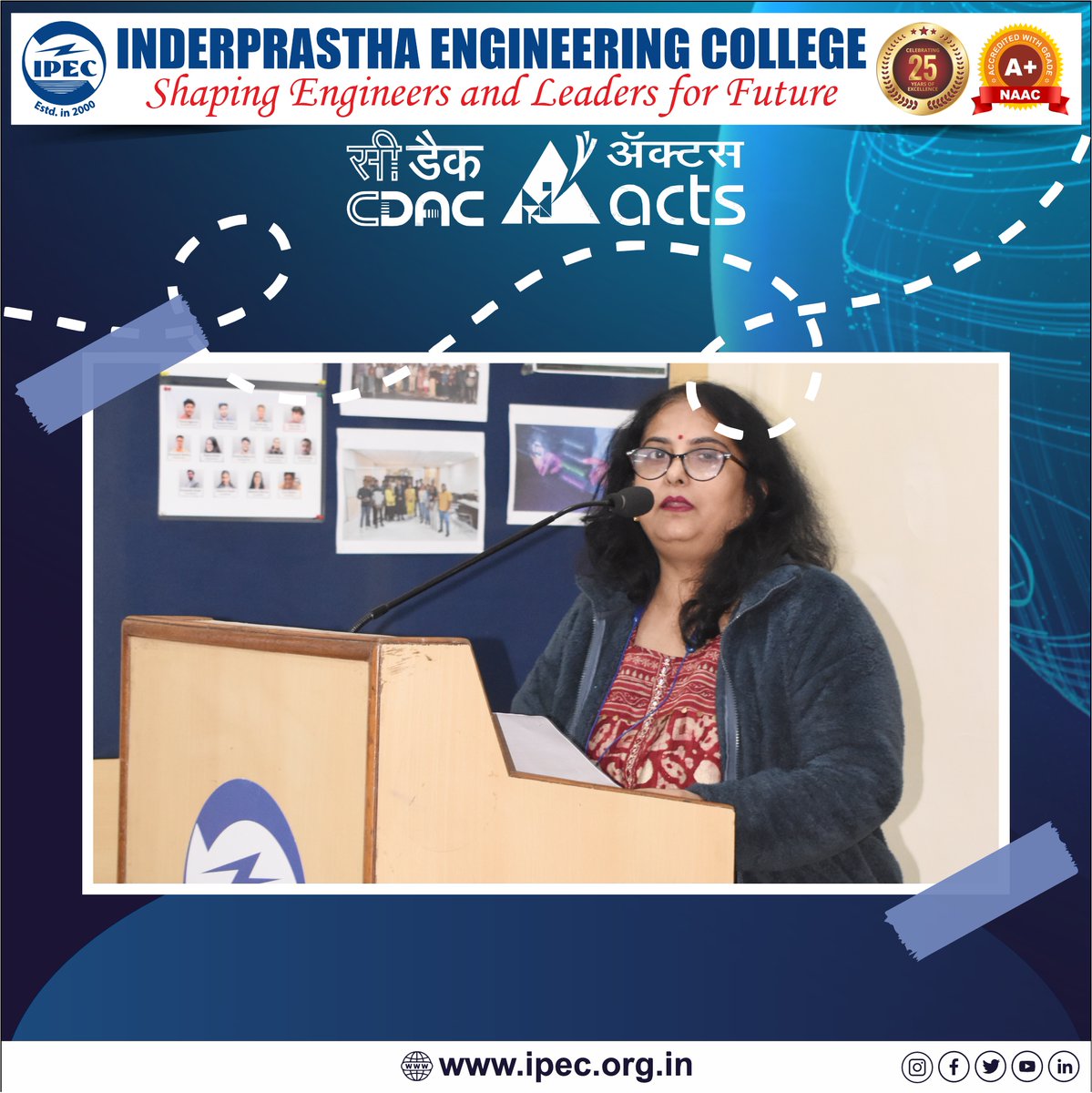 ipecgzb's tweet image. A Glimpse into Cybersecurity  The Cyber Security Club at IPEC, in collaboration with C-DAC, New Delhi, hosted an insightful seminar on the Fundamentals of Cyber Security
#CyberSecurity #CDAC #TechSeminar #ipec #ipec30 #FundamentalsOfCyberSecurity #EngineersOfTheFuture