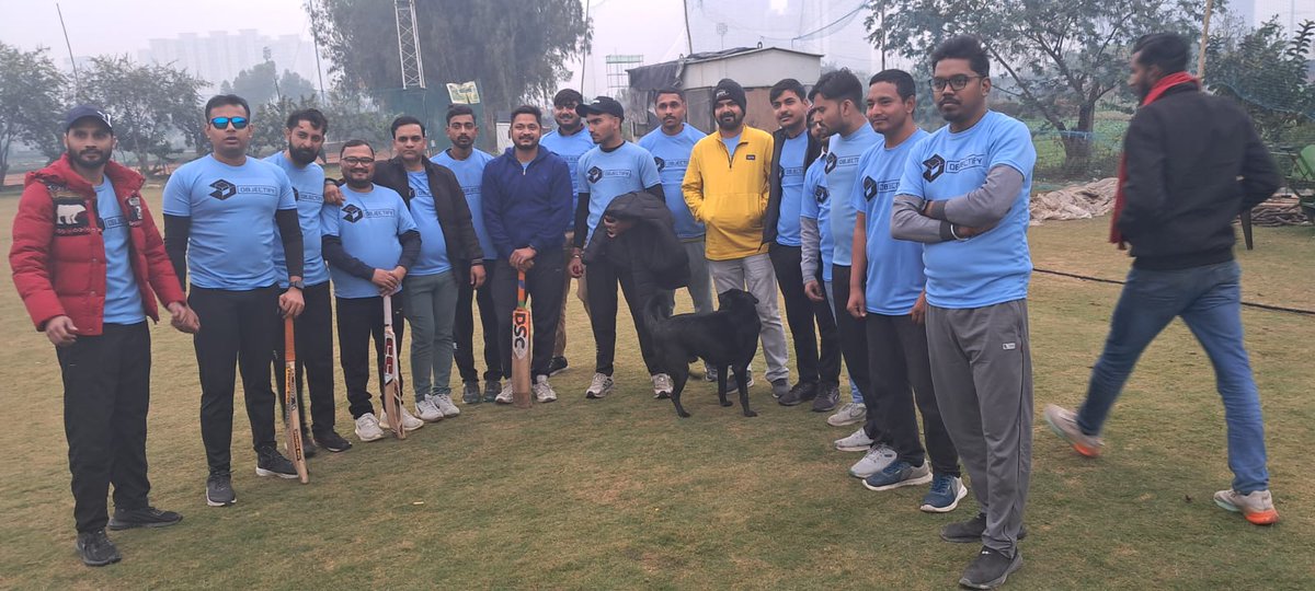 objectifytechn1's tweet image. On December 28th, a thrilling cricket match took place between the Metal and Polymer teams at Objectify Technologies. It was an exciting contest, with both teams putting up a fantastic show! In the end, the Polymer team emerged victorious, lifting the trophy
