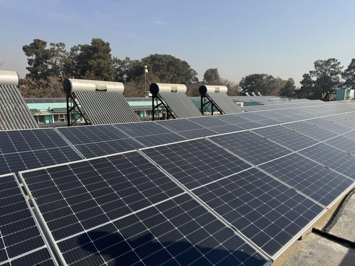 Returning to Kandahar is always special to me, as it brings back memories from 27 years ago when I worked at Mirwais Hospital. To see the final phase of a solarization project to ensure sustainability of power supply &amp; safety for critical care for the hospital is truly rewarding.