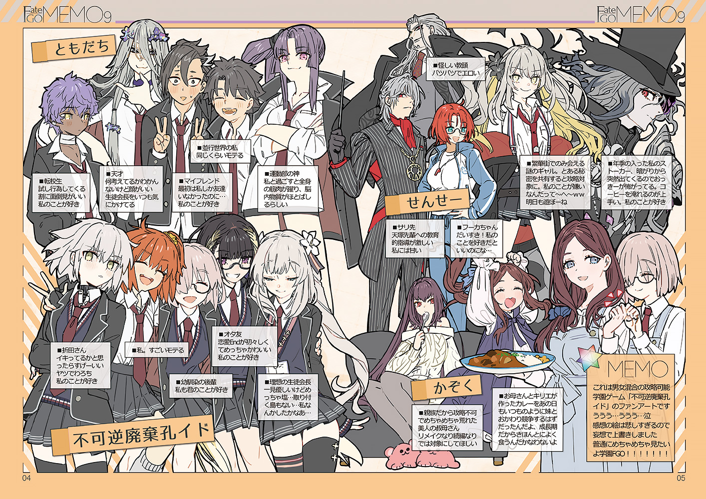 ワダアルコ ワダメモ 新刊セット C103 Fate FGO メルトリリス