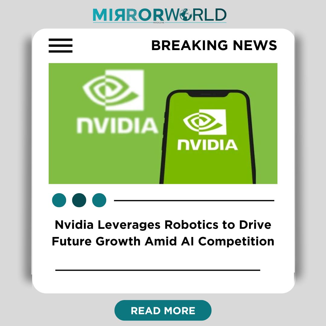 Mirrorworldmag's tweet image. 𝐍𝐯𝐢𝐝𝐢𝐚 𝐋𝐞𝐯𝐞𝐫𝐚𝐠𝐞𝐬 𝐑𝐨𝐛𝐨𝐭𝐢𝐜𝐬 𝐭𝐨 𝐃𝐫𝐢𝐯𝐞 𝐅𝐮𝐭𝐮𝐫𝐞 𝐆𝐫𝐨𝐰𝐭𝐡 𝐀𝐦𝐢𝐝 𝐀𝐈 𝐂𝐨𝐦𝐩𝐞𝐭𝐢𝐭𝐢𝐨𝐧

Read Full News: cutt.ly/Ie1vA4X1

#Nvidia #AIInnovation #RoboticsGrowth #TechLeadership #FutureOfAI #ArtificialIntelligence #InnovationInTech