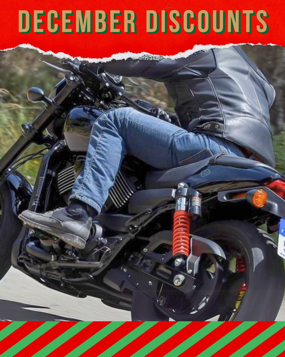 js_accessories's tweet image. Gear up this #BlackFriday with 40% OFF the Richa Trojan denim motorcycle jeans! CE-certified with D30 Ghost Level 2 armour, these jeans blend style &amp;amp; safety for every ride. Don’t miss out—shop now! 🏍️💨

#RideSafe #BlackFriday2024
