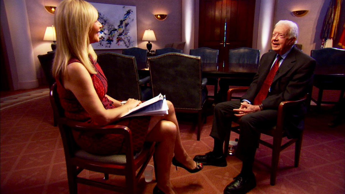 Tania Bryer OBE (@taniabryer) on Twitter photo I had the privilege of interviewing President Jimmy Carter for my <a href="/CNBCi/">CNBC International</a> Meets series. He talked to me about his early life his presidency, his regrets and the work of the <a href="/CarterCenter/">The Carter Center</a> A true humanitarian whose legacy will live on. The full interview youtu.be/-6Rt1a1xII8 I had the privilege of interviewing President Jimmy Carter for my <a href="/CNBCi/">CNBC International</a> Meets series. He talked to me about his early life his presidency, his regrets and the work of the <a href="/CarterCenter/">The Carter Center</a> A true humanitarian whose legacy will live on. The full interview youtu.be/-6Rt1a1xII8
