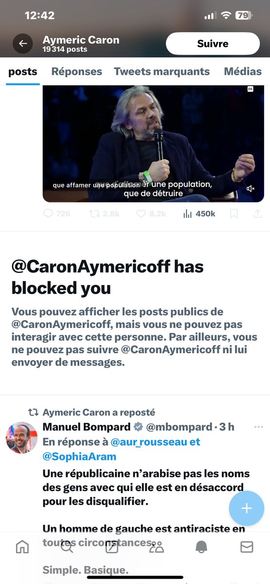 Abou Aymeric el versailly , l’anti sémite qui ne supporte pas la contradiction !