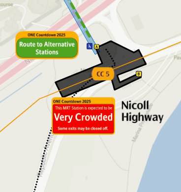adamm_apple's tweet photo. I’ve added crowd advisories and alternative routing to NaviSG Map to aid ppl during tomorrow’s NYE celebrations!

https://t.co/cMLmIZF7dt https://t.co/Q9dEmYxGPK