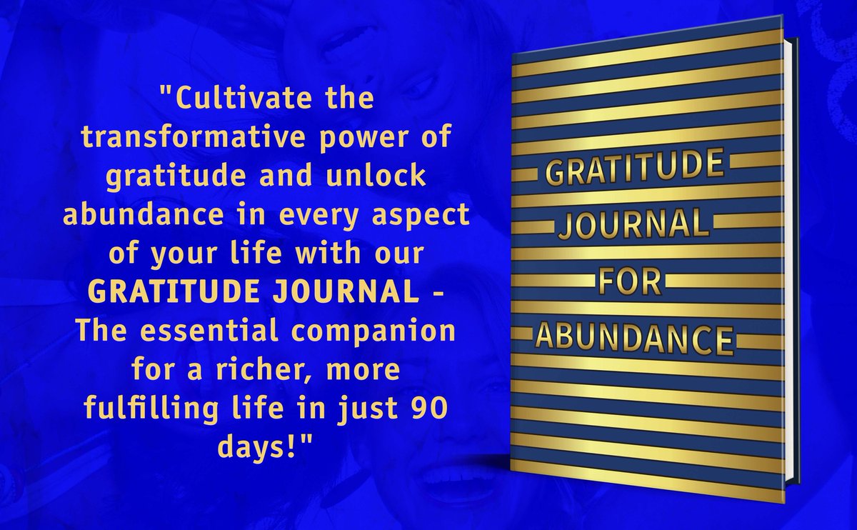 NIDSAADEH's tweet photo. Get Your 90 day Gratitude Journal For Abundance today! and start 2025 with great results https://t.co/2MatrBRswJ