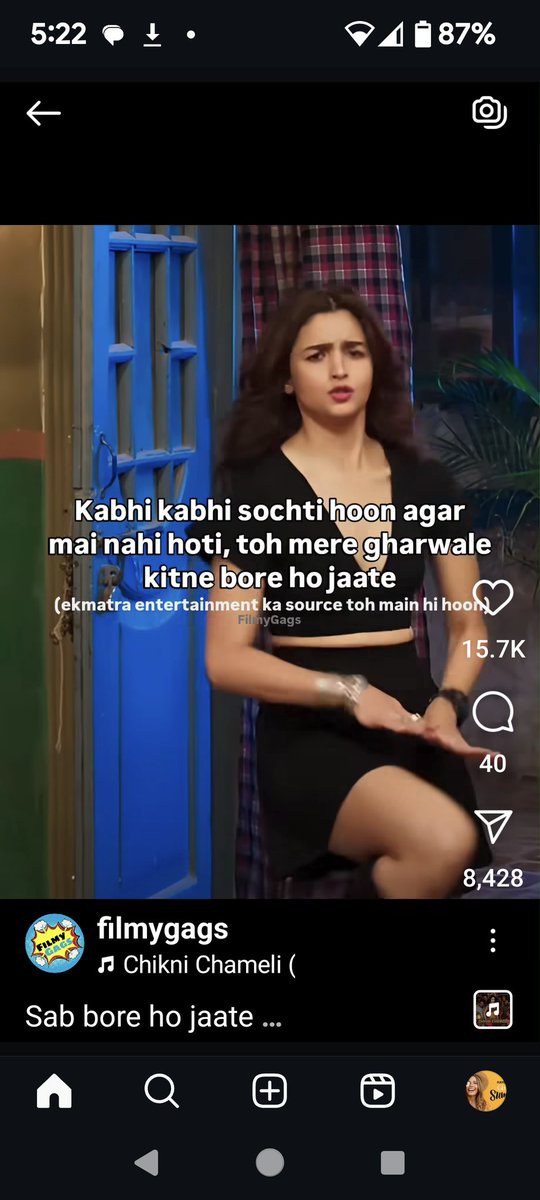VividhaBindu's tweet photo. There's too much negativity against women in this app since last few months.

In this short thread, I will explain facts in order to make it a better place for us all:

1. Insta has edited videos as well. Yet, if you find those girls repulsive, go and abuse them on insta. Don't bring that negativity on X.