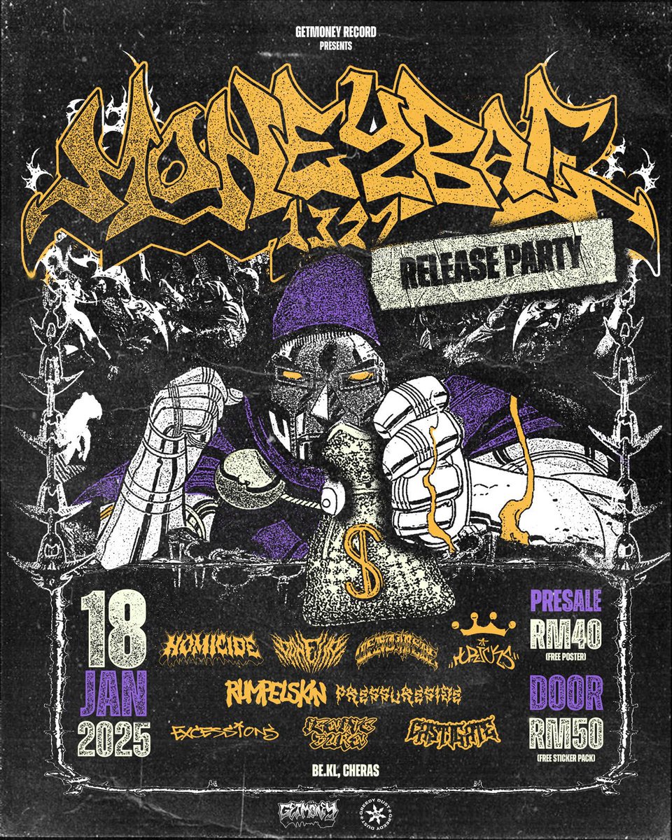 10 bands, one day.

Presales available now