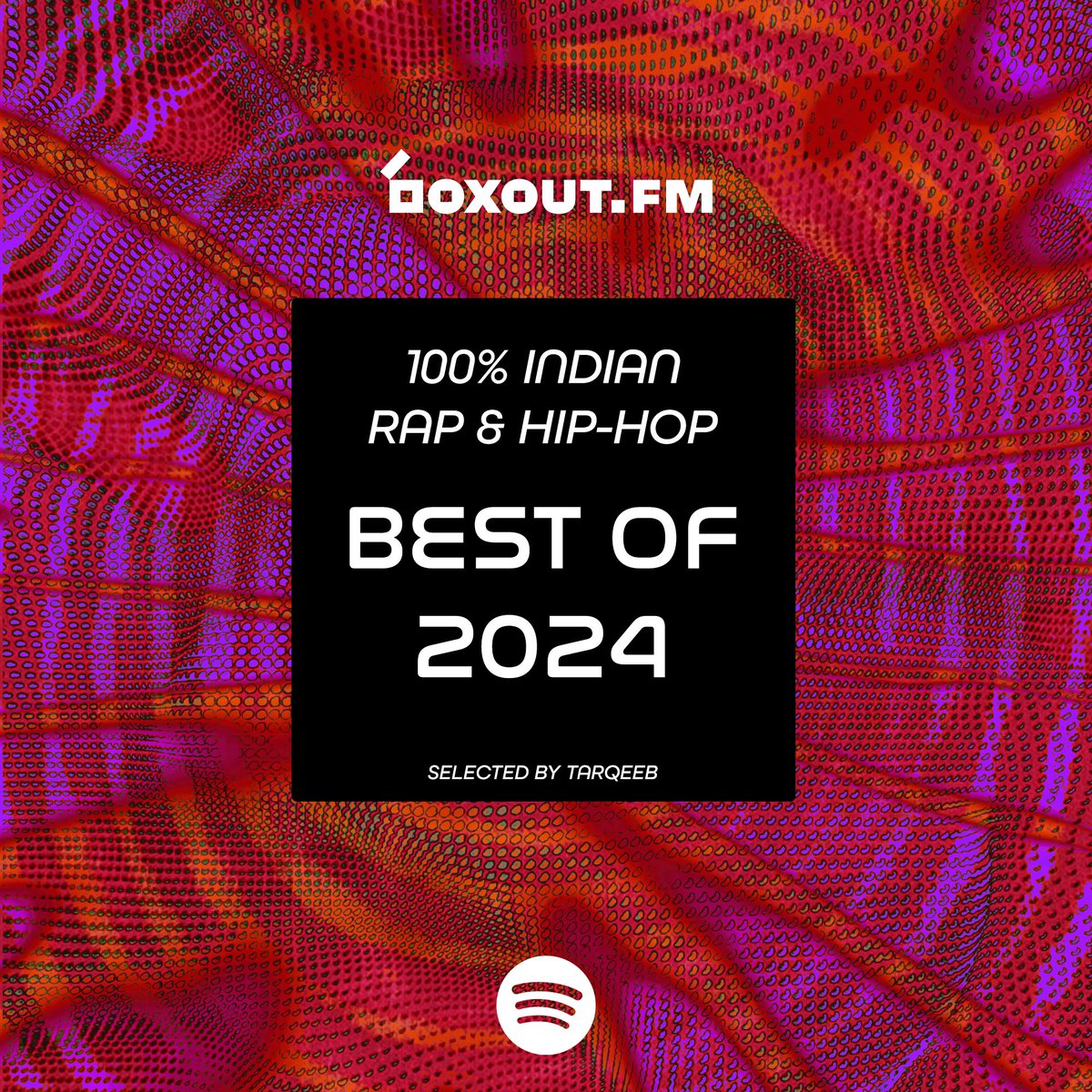 boxoutfm's tweet image. 100% Indian Rap &amp;amp; Hip-Hop playlist! This year’s round-up has been curated by @Tarqeeb. 

Featuring the likes of @SeedheMaut @Hanumankind1 and more!

Stream now: open.spotify.com/playlist/1fOci…

#BoxoutFM #BestOf2024 #IndianHipHop #Tarqeeb #nocliquejustplay