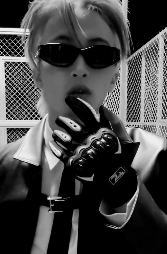 Channeling my inner action hero vibes. 🕶️