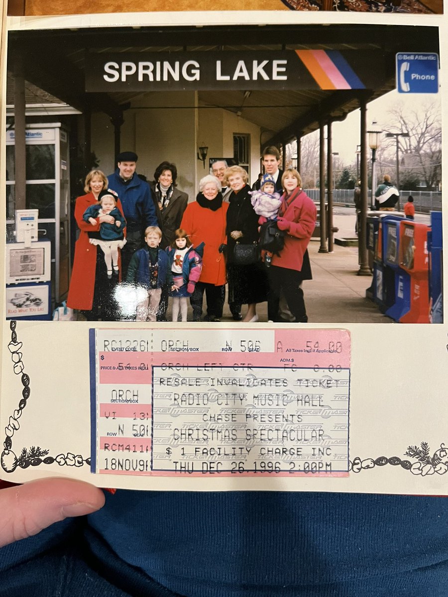 Colleenallreds's tweet image. After 5 months away, I’m back from mat leave!
Before I start asking what my first few stories should be, I found this in a Christmas photo album at my parents’ house last week. Had to be my first time riding @NJTRANSIT.
Ok enough nostalgia — what should I get working on?