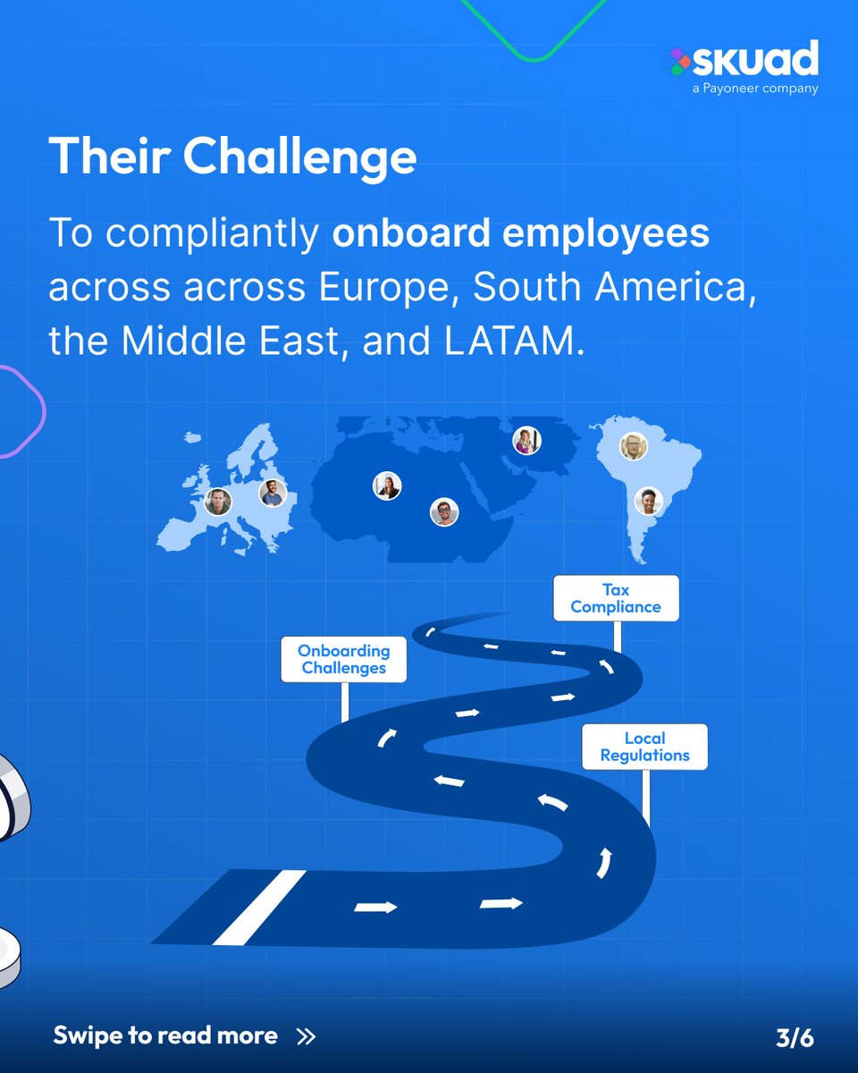 JoinSkuad's tweet image. 🌏 Scaling across continents? Skuad makes it seamless – compliance, payroll, and growth all in one! 

#GlobalHiring #WorkforceExpansion #EORSolutions #FutureOfWork #GlobalPayroll #ScaleWithSkuad #RemoteWorkforce #ComplianceMadeEasy #HRTech #HireAnywhere #DistributedTeams