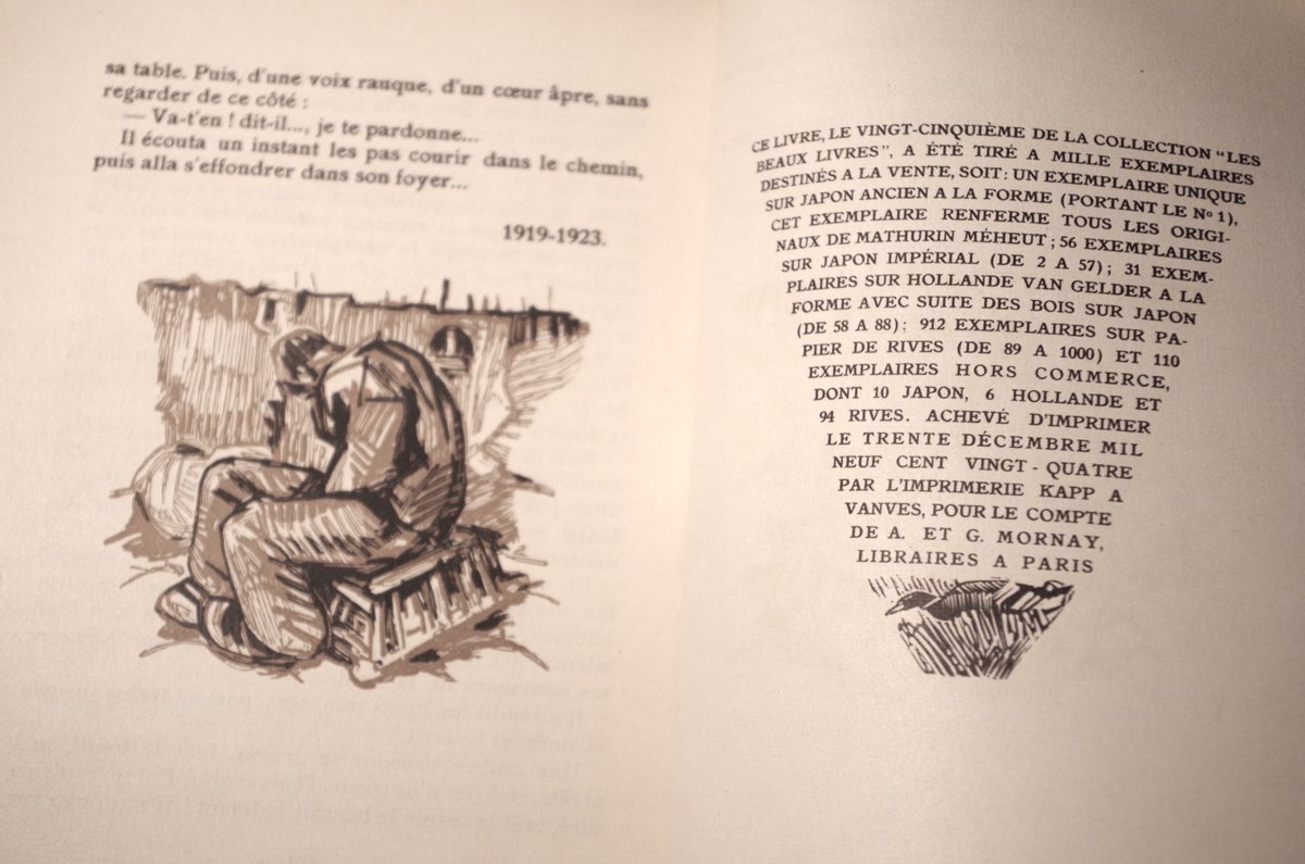 Le 30 décembre 1924, il y a 100 ans jour pour jour, sortait de l'imprimerie "La Brière" de Châteaubriant magnifiquement illustrée par 〽️athurin 〽️éheut...
