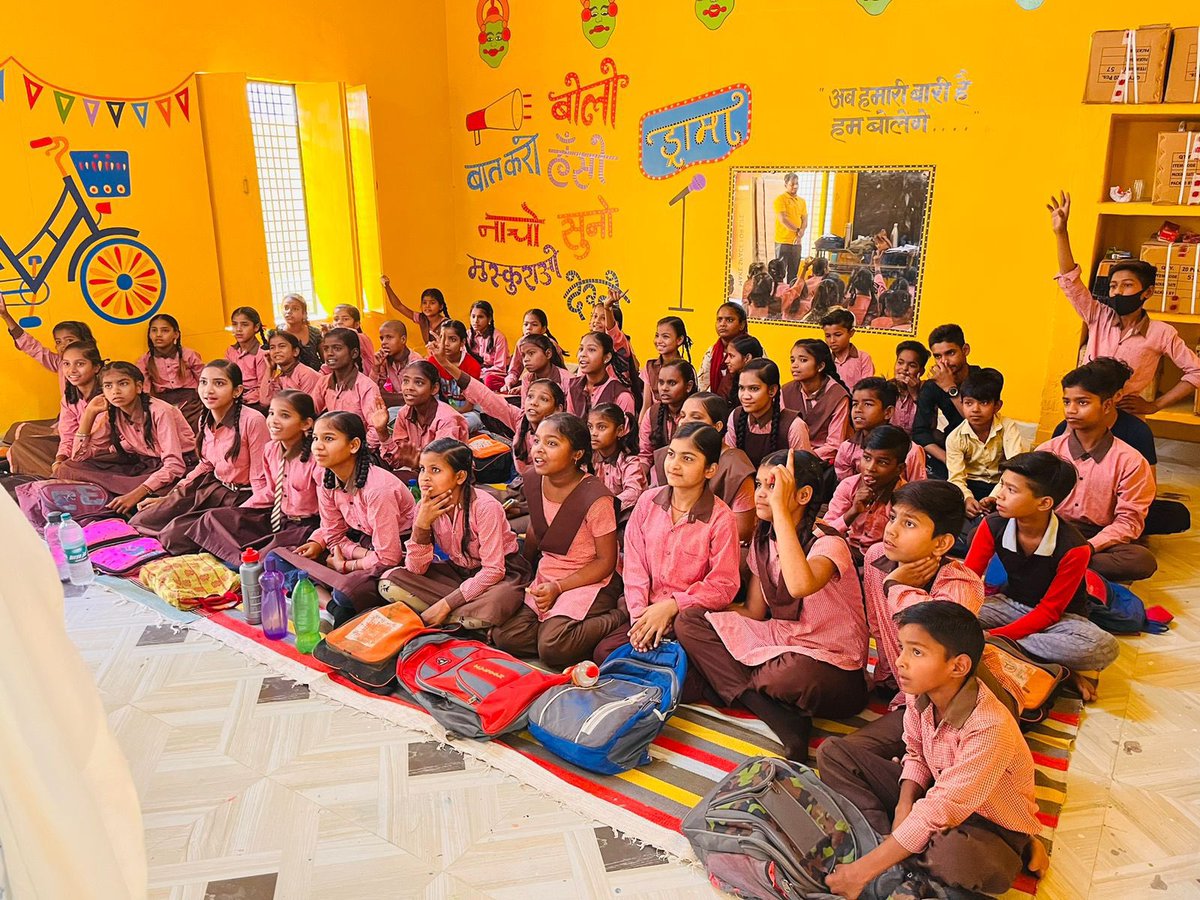 SarthakNGO's tweet photo. 2024 has been a year of growth and gratitude! We have welcomed The Hans Foundation, Axis Bank and CAMS to the Sarthak family.
Together, we have reached 47 #YellowRooms & 13 #YellowSLATEs , creating safe, joyful learning spaces for children.
#BestOf2024 https://t.co/HnAqMbPM6S