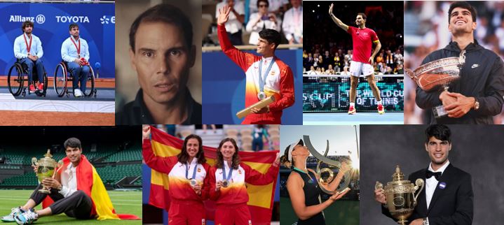 <a href="/tindelapuente/">Martin de la Puente</a> <a href="/DaniCaver/">Daniel Caverzaschi</a> <a href="/kike_siscar/">Kike Siscar🎾♿️</a> <a href="/intenis/">Industria del Tenis</a> Antes de acabar 2024, repaso en <a href="/intenis/">Industria del Tenis</a> lo mejor del tenis español los últimos 12 meses.
Dos Grand Slams, tres medallas y la despedida del más grande de la historia.
Año de muchos contrastes.
industriadeltenis.com/dos-grand-slam…