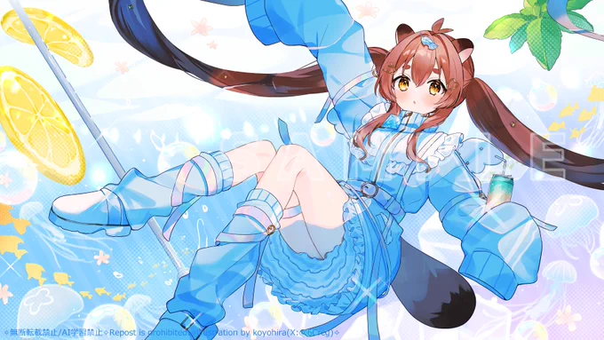 こちらイラストでお手伝いさせていただきました!ちぇるちゃんの可愛いお声が堪能できて可愛く動かしてもらえてほんっとに最高・・・!!!リクエスト応えてくださりありがとうございましたよろしくお願いします 