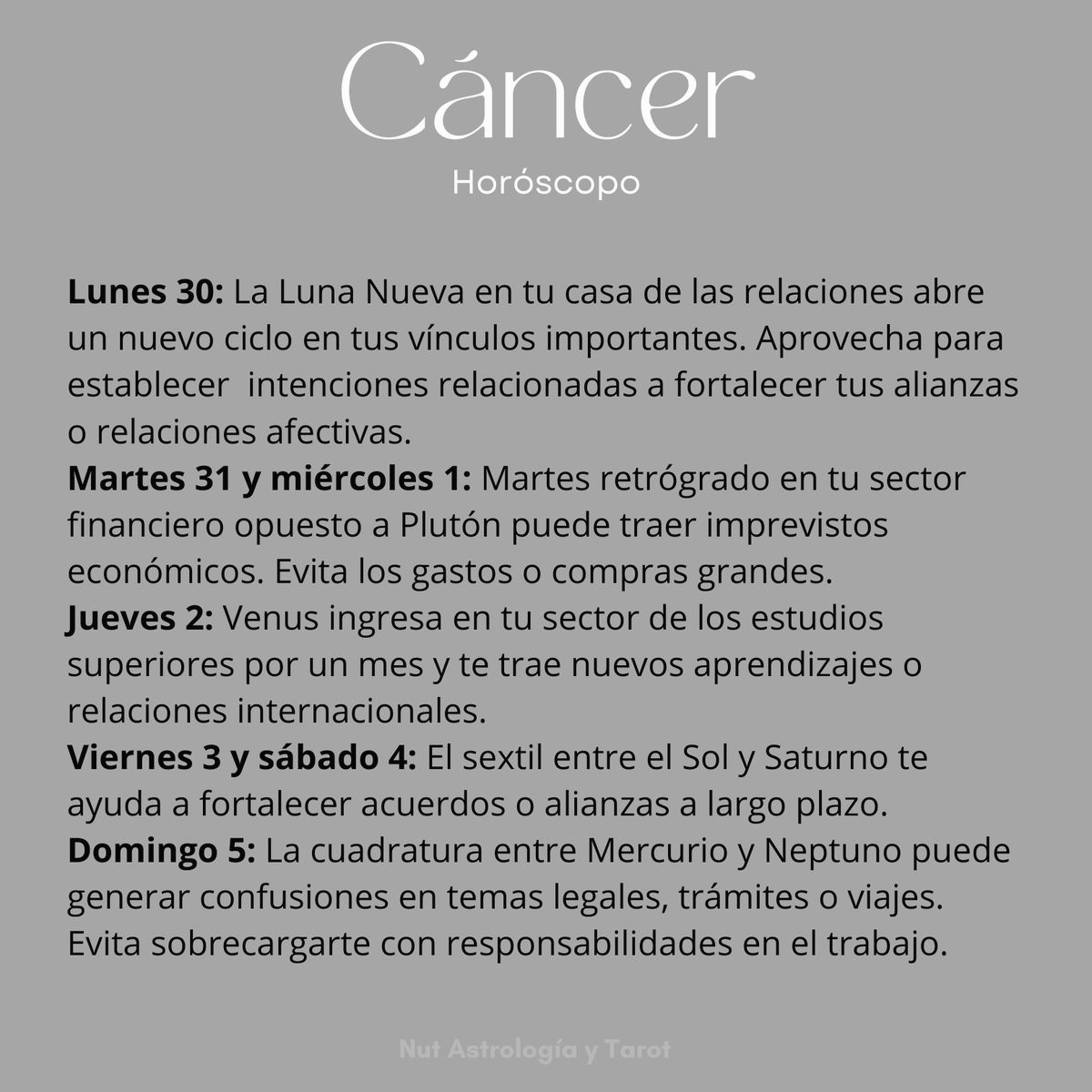 NUTastrologa's tweet photo. ✨ Horóscopo semanal 30 de diciembre 2024 al 5 de enero 2025
 ¡Es hora de recibir el nuevo año con intenciones claras y bien alineadas con las energías cósmicas!
 #Horóscopo #Astrología #SemanaAstrológica #Zodiaco #CrecimientoPersonal #LunaNueva #MercurioRetro https://t.co/13chJzw4n4