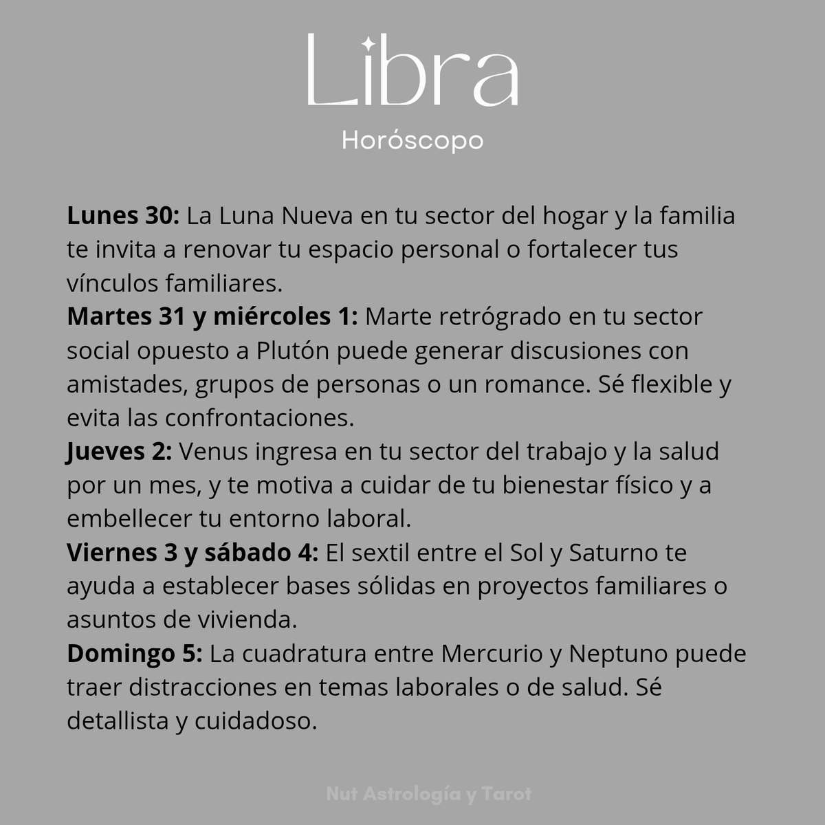 NUTastrologa's tweet photo. ✨ Horóscopo semanal 30 de diciembre 2024 al 5 de enero 2025
 ¡Es hora de recibir el nuevo año con intenciones claras y bien alineadas con las energías cósmicas!
 #Horóscopo #Astrología #SemanaAstrológica #Zodiaco #CrecimientoPersonal #LunaNueva #MercurioRetro https://t.co/j49RPCODsE