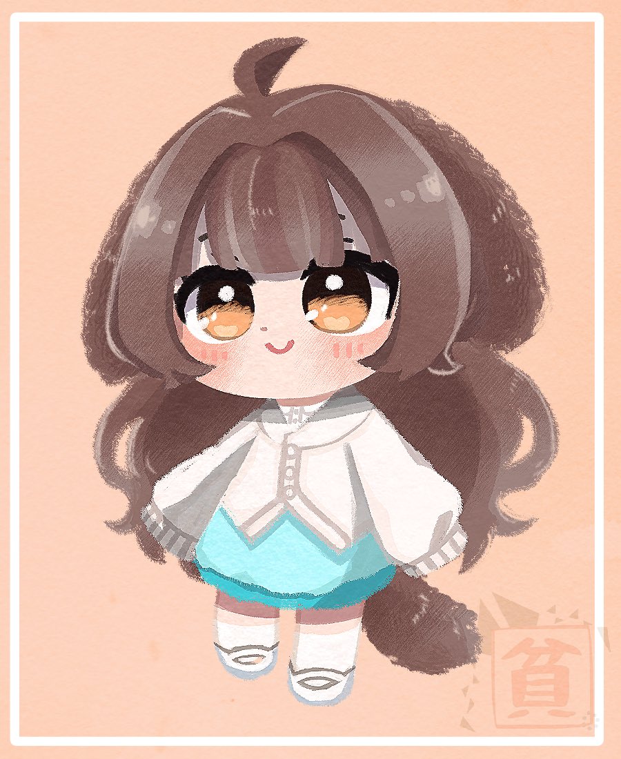 ✨彩月ちょこさま✨
大変大変遅くなりました！🙏💦
イラスト練習企画にご応募いただきありがとうございました 

#ちょこさんの隠れ家