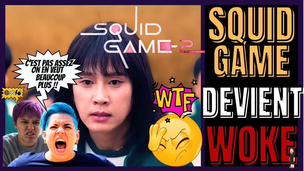 GoldoClak's tweet photo. SQUID GAME SAISON 2: LA SÉRIE NETFLIX DEVIENT WOKE
✨https://t.co/wfwKXHkbWk✨
#SquidGame2 #Netflix #creature #confirme #message #woke #ideologie #propagande #genre #raciste #sexuelité #Violence #femme #sport #leejungjae #parksunghoon #serie #Korean https://t.co/pWlXK5mDsz