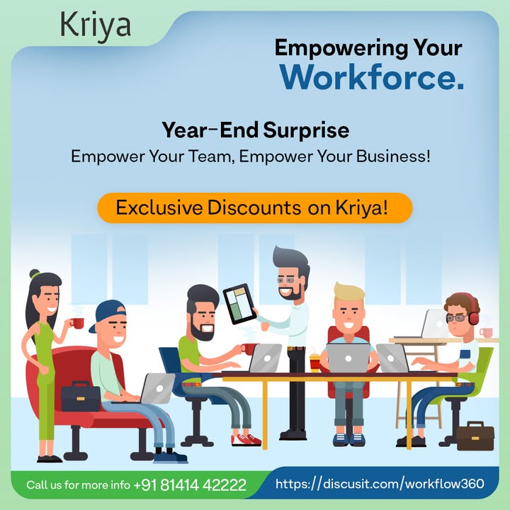 BusinessDiscus's tweet photo. Year-End Exclusive: Streamline Your Business with Kriya! 🎉

💥 Special Year-End Discount: 
✅ Automate workflows
✅ Enhance efficiency
✅ Drive smarter business decisions

#KriyaBPM #WorkflowAutomation #discusit #BusinessEfficiency #ProcessSimplified #bpm #processautomation https://t.co/CIry6QnYlV