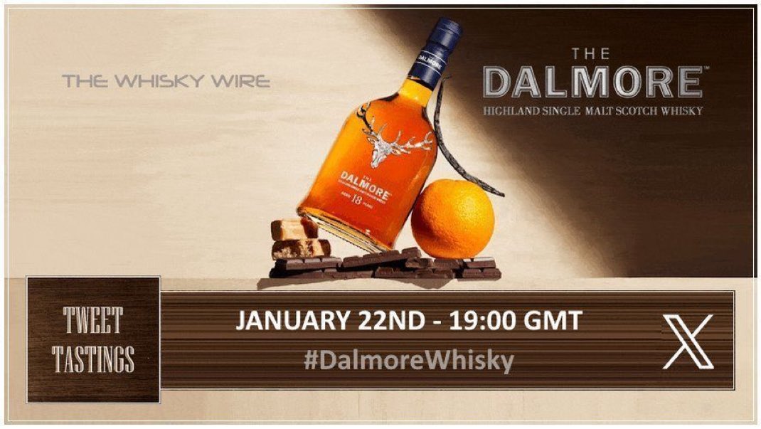 We're thrilled to announce another <a href="/DalmoreWhisky/">The Dalmore</a> <a href="/TweetTastings/">The Whisky Wire Tastings</a> Register now for what promises to be another epic lesson in liquid history: buff.ly/4gFu0vK <a href="/ScotlandKHR/">KHRScotland</a> #DalmoreWhisky #BePartOfTheDramfotainment