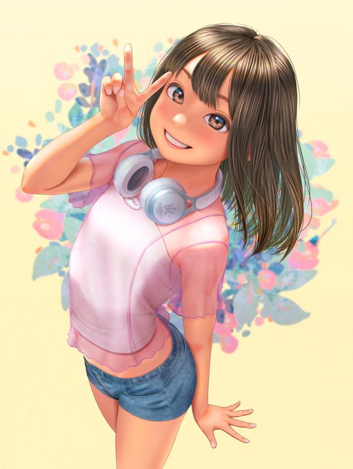 サークル或ル少女 様の4冊目の写真集で口絵を描かせて頂きました! 