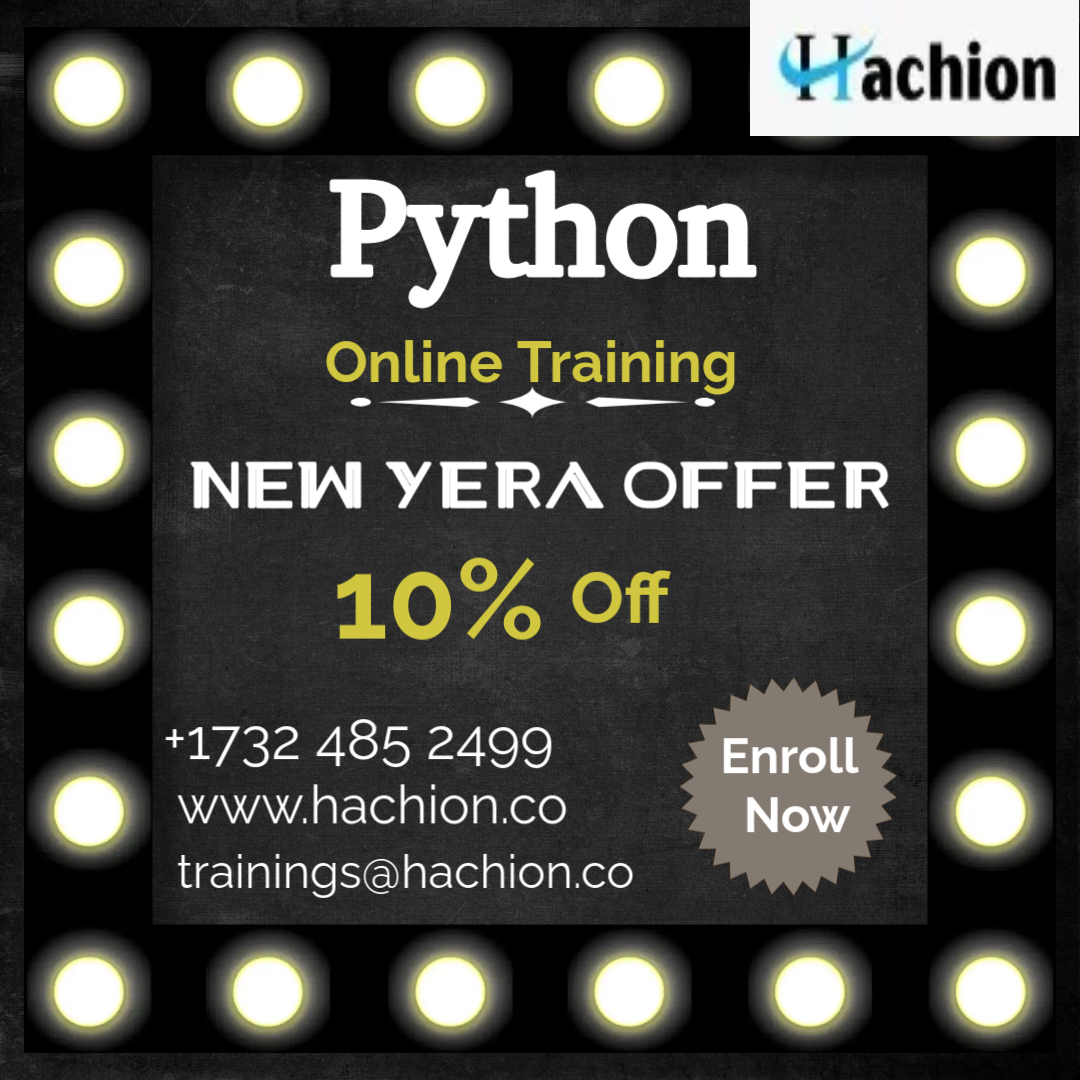 PuspanjaliHach's tweet image. Enroll now for a FREE LIVE DEMO
forms.gle/n2UjMsQ1U8QqBp…
Email: trainings@hachion.co
Whatsapp now at wa.me/17324852499
#PythonRocks #PythonForBeginners #PythonLife #PythonDataScience #PythonForDataScience
