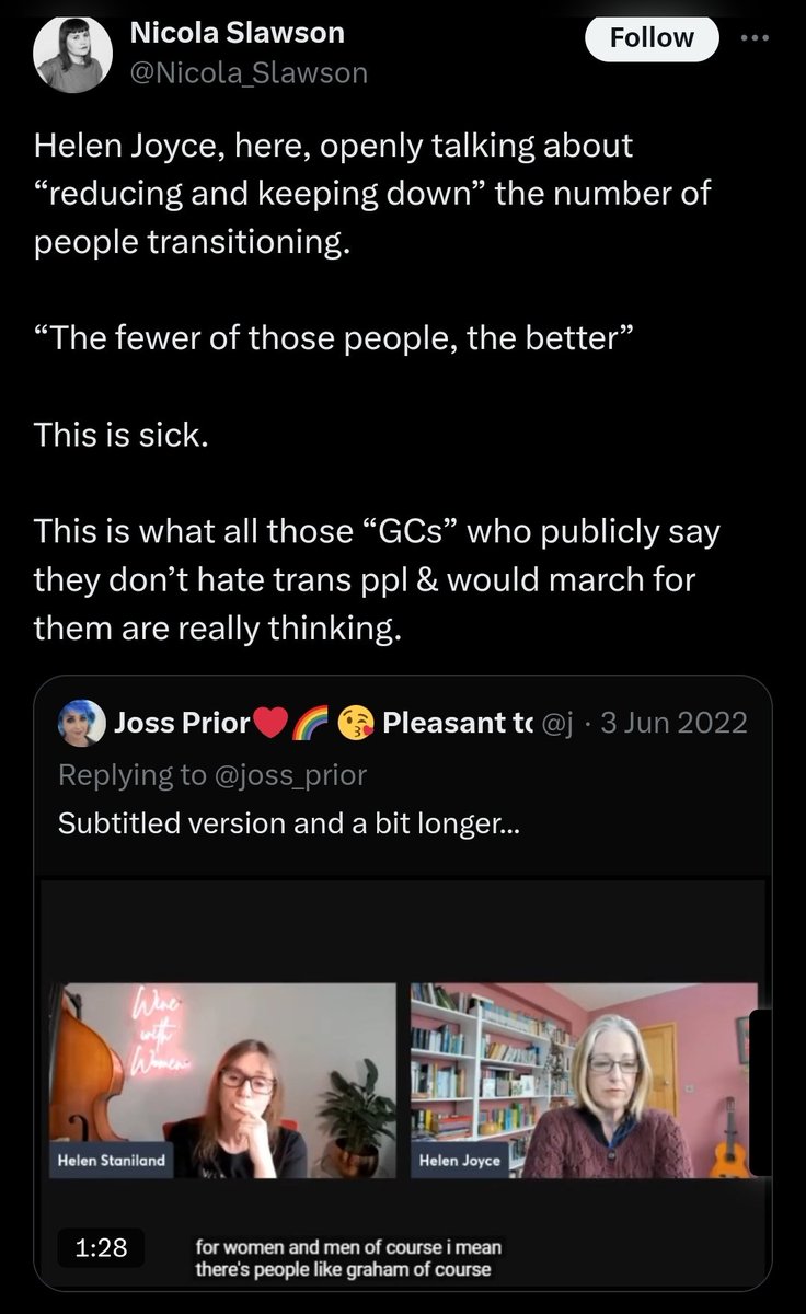 sullivansa1's tweet photo. The Oxford Literary Festival are platforming a woman who was called out by the Australian judicial system as somebody trying to pass herself off as an *expert* in transgender matters when she was anything but.  

"The fewer of those people the better" -  her view of trans people https://t.co/PZA9NkvMWw
